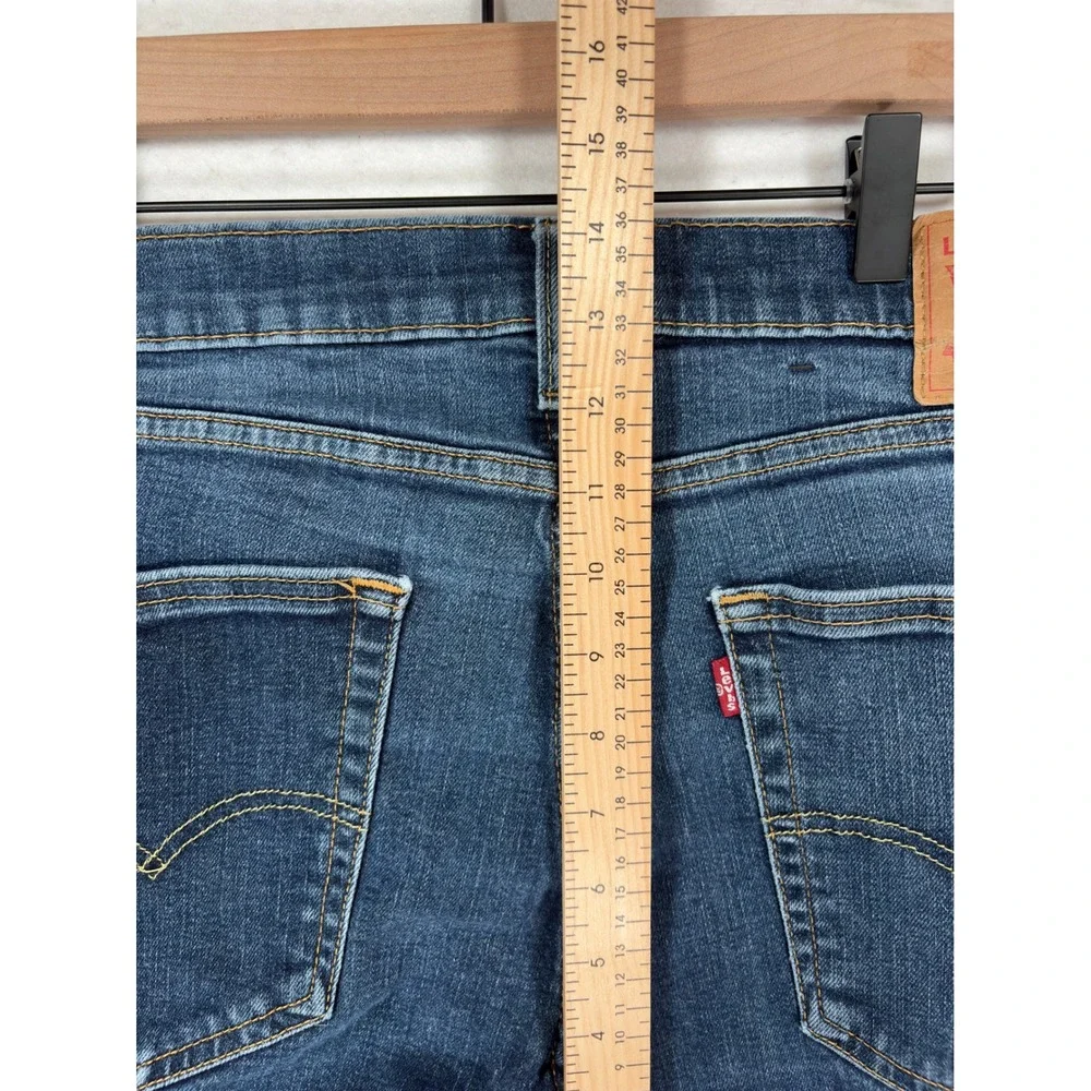 Levis 514 Straight Fit Jeans Mens 33x30 Dark Wash Blue Denim Pants